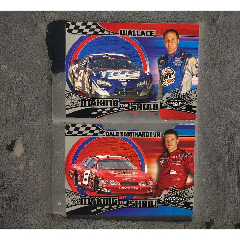 2005 Press Pass Making The Show 27 Card NASCAR Set- Jr.,Stewart,Gordon,Burton+